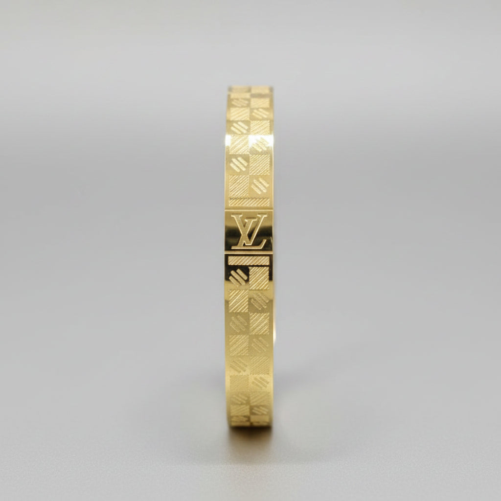 Louis Vuitton Double Curb Stainless Steel Bracelets For Men