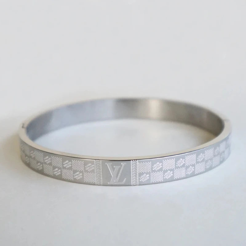 Louis Vuitton Double Curb Stainless Steel Bracelets For Men