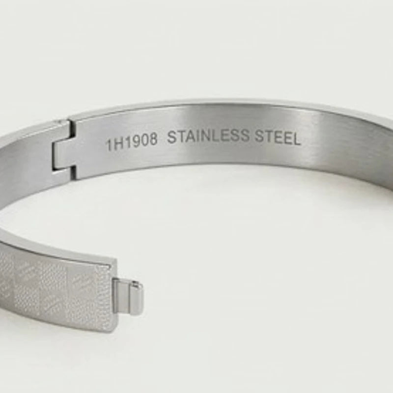 Louis Vuitton Double Curb Stainless Steel Bracelets For Men
