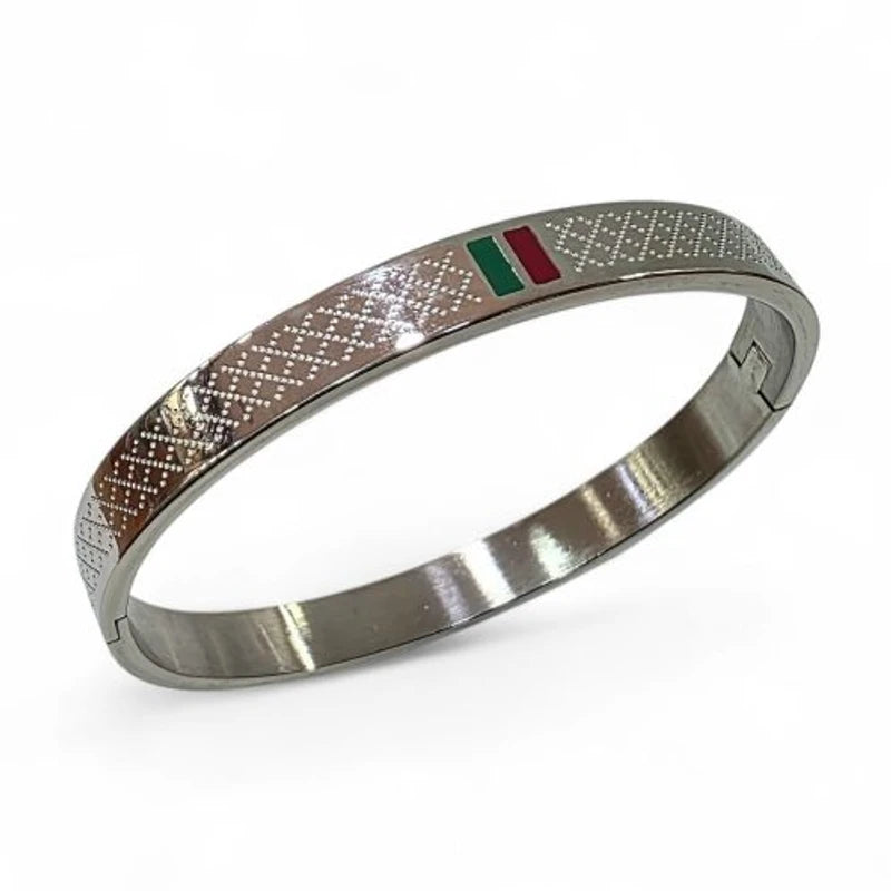 Gucchi Stainless Steel Round Bracelets for Men