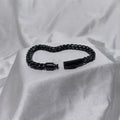 Stainless Steel Bracelet Retro Grey Keel Chain Men'S Thick Bracelet